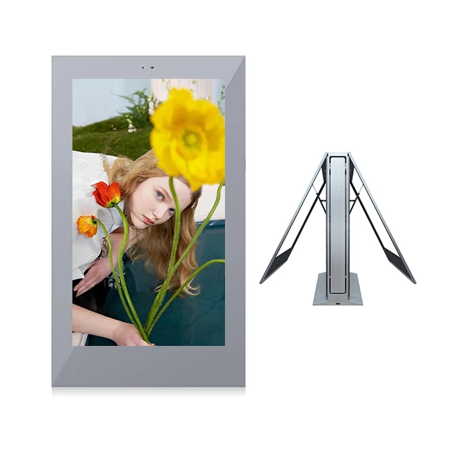 55 Inch Capacitive Android Large Monitor Floor Standing Touch Screen Monitor Digital Signage Advertising Display