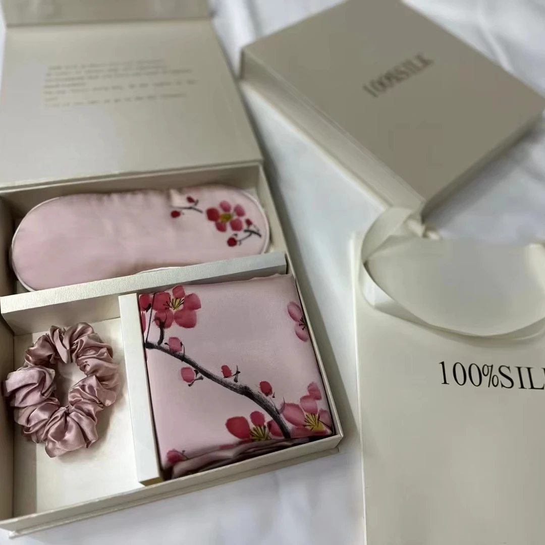 Оптовая продажа, набор шелковых наволочек с шелковыми наволочками класса 6А