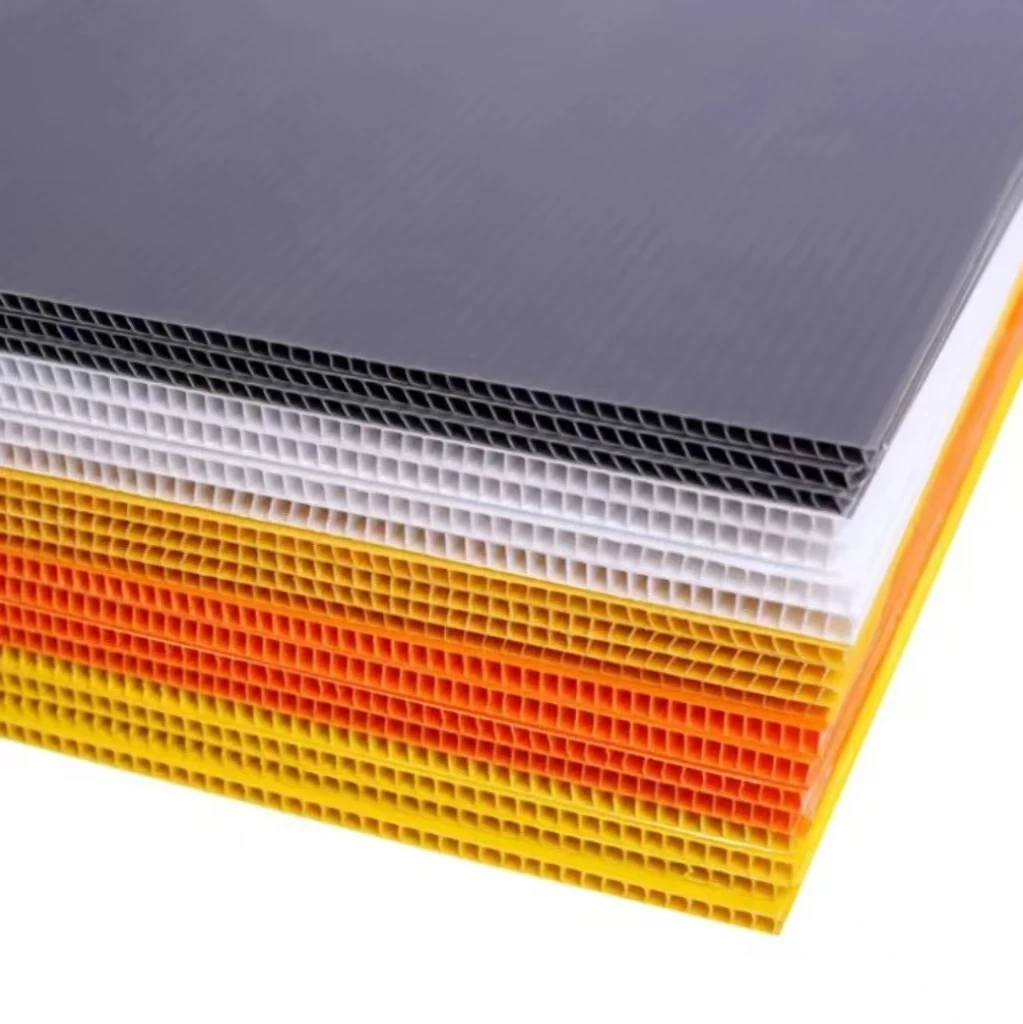 Corriboard Corriflute Sheet Polypropylene Plastico Pp Corrugated Hollow Plastic Petek 4ft X 8ft Coroplast Sheet 4mm Poster Board
