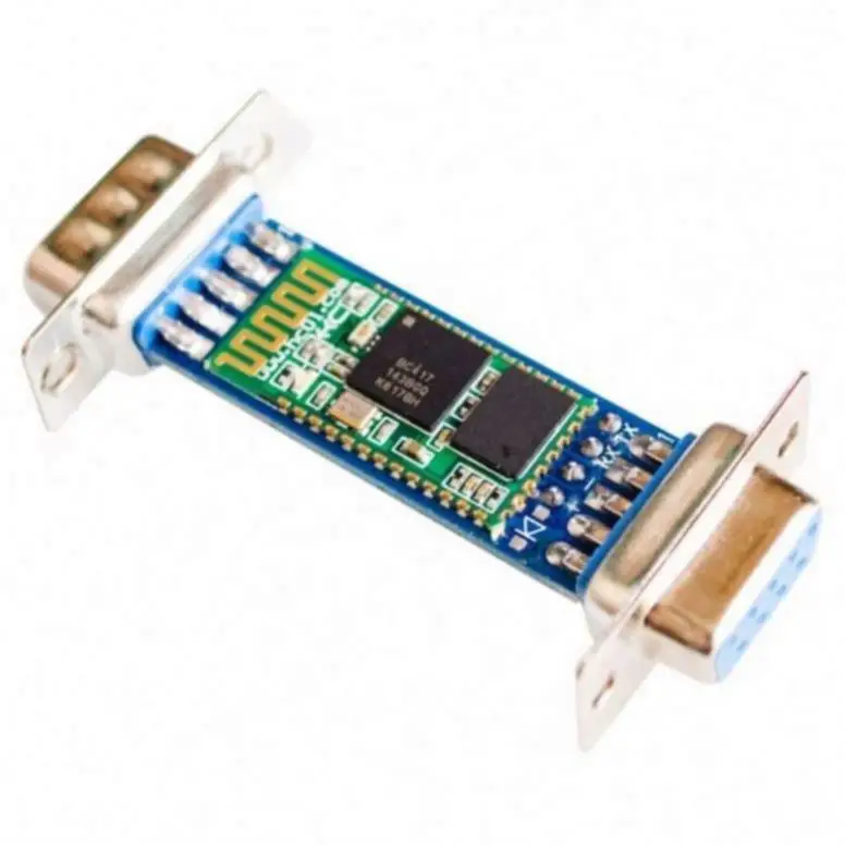 New and Original 5pcs DB9 interface RS232 ble through the module  wireless serial ports HC06 Slave Male-Female