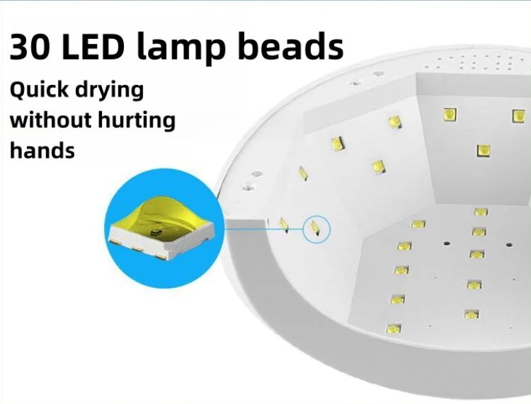 Hot Selling Nail Gel Polish Fast Curing Art Machine High Quality 48W Sun UV Led Nail Lamp