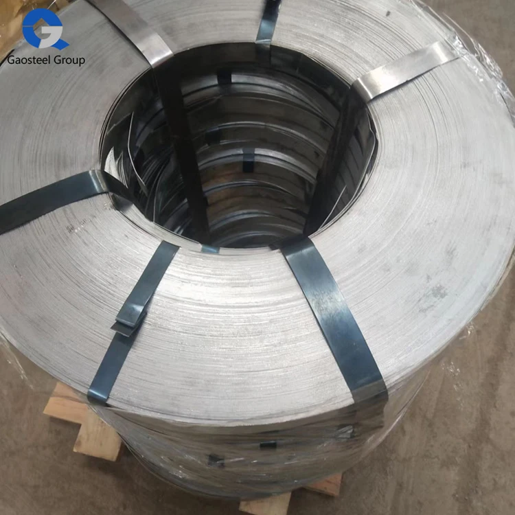 .5*175 Galvanized Steel Strips 0.55*165 Galvanized Steel Strip Tape Galvanized Steel Strapping With Holes