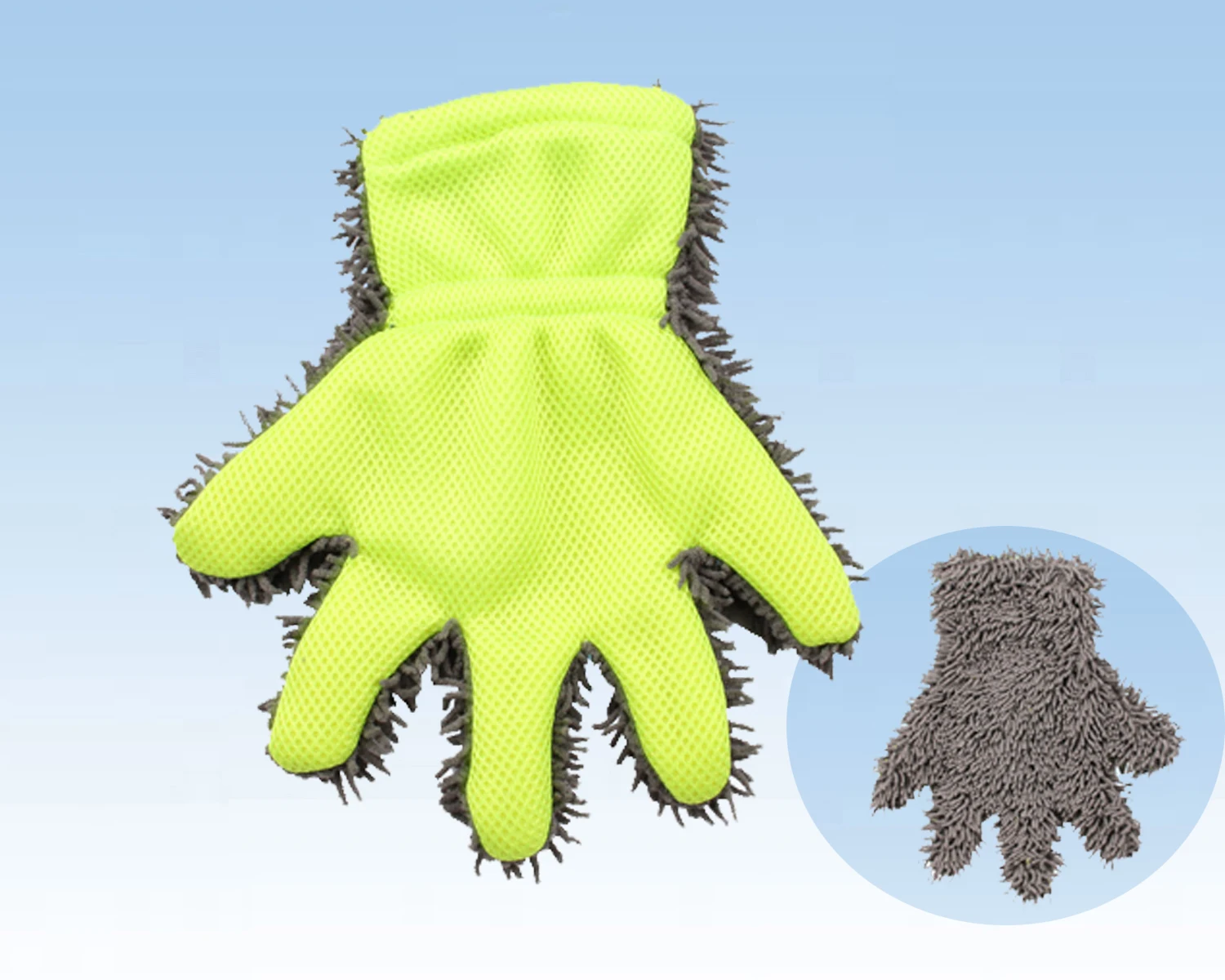 Custom Car Wash Mitt Auto Detailing Microfiber Window Cleaning Car Wash glove