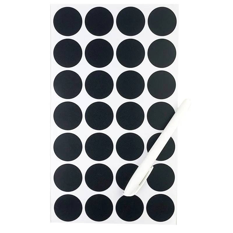 Cheap Label 5cm X 3.5cm Black Erasable Blackboard Stickers For Kitchen Jar Storage Box Label Spice Sticker