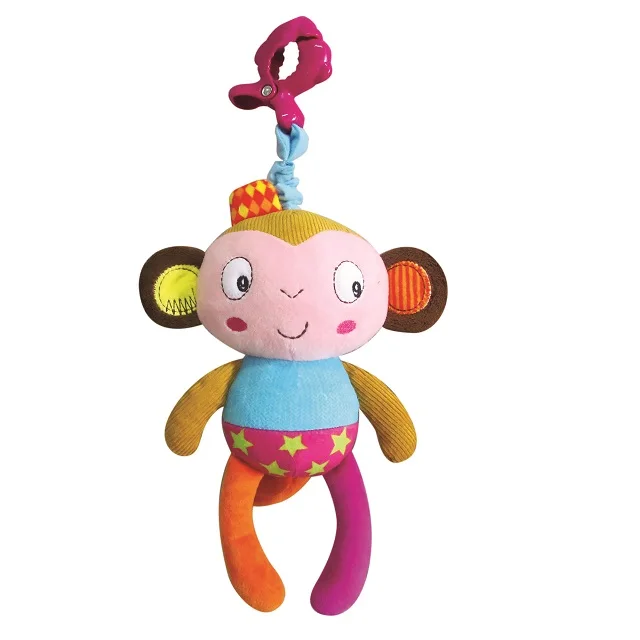 Wholesales Cirque De Joie Musical Momo Lovely Musical Hanging Baby Toy For Newborn baby boy girl cute monkey