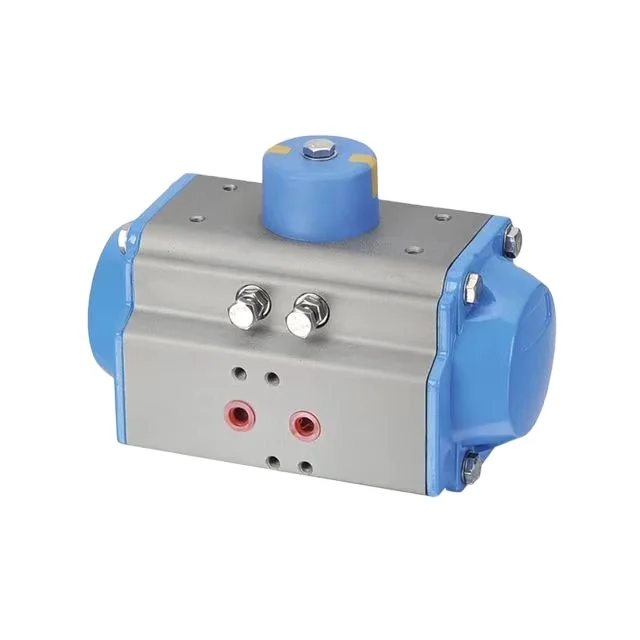 SANTHAI SS304/316L Compact Double-Acting Rotary Air Type Pneumatic Actuator