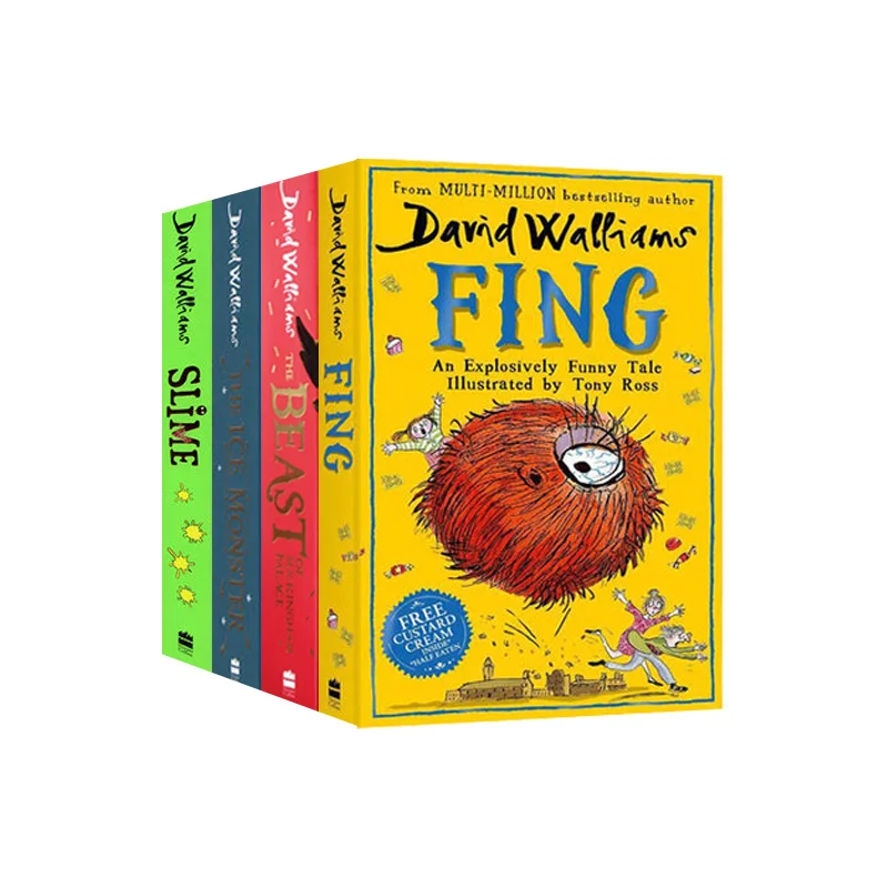 Детские книги Дэвида Уильямса, серия 4, энциклопедия монстров от 4 до 10 лет