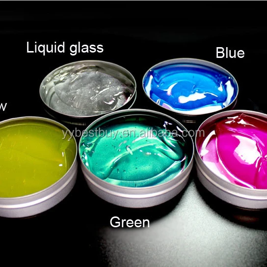 Never dry Magic crystall liquid crystal putty clear glass putty toy