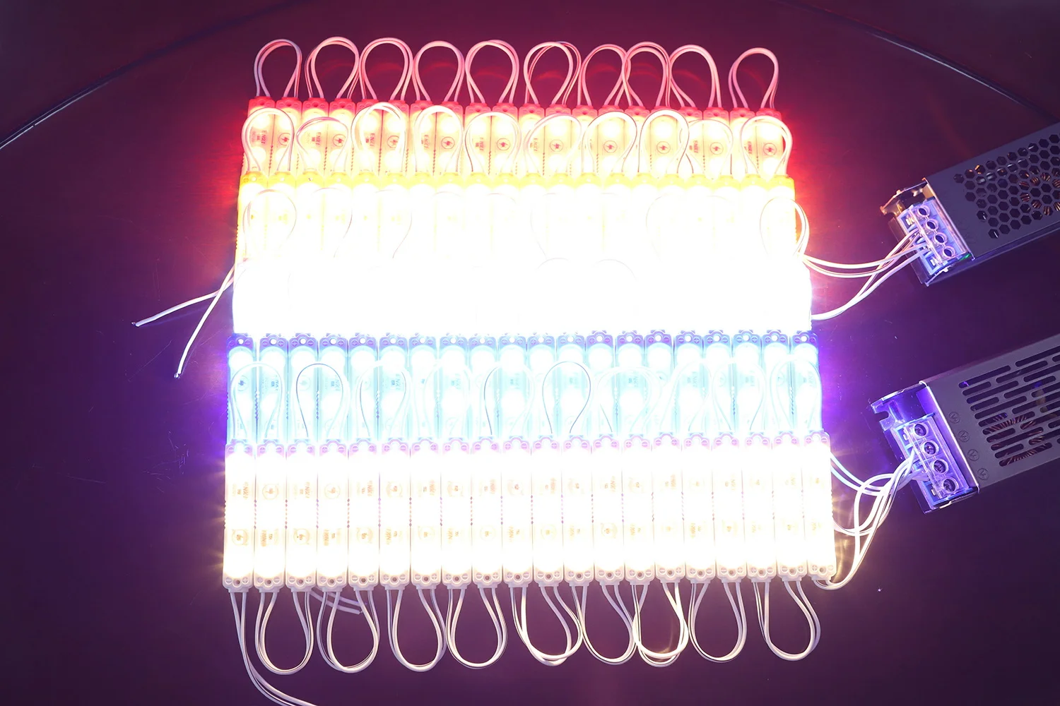 DC 12V SMD 2835 LED Module Lighting IP65 Waterproof 6 LED Back Lights Mirror Light Red Blue Green White Led Modules