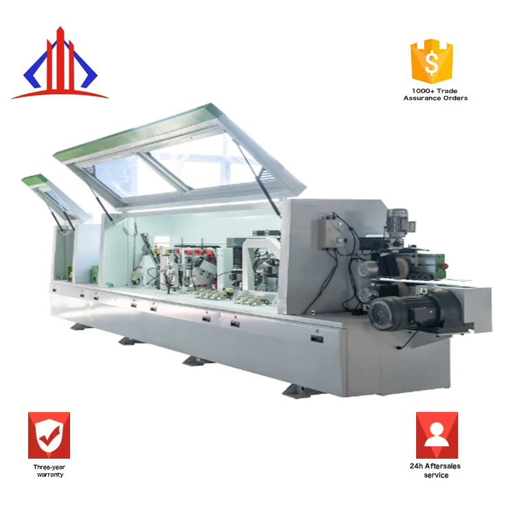Woodworking PVC Sealing Machine Edge Banding Machine for MDF Production Line with Profile Scraping Unit