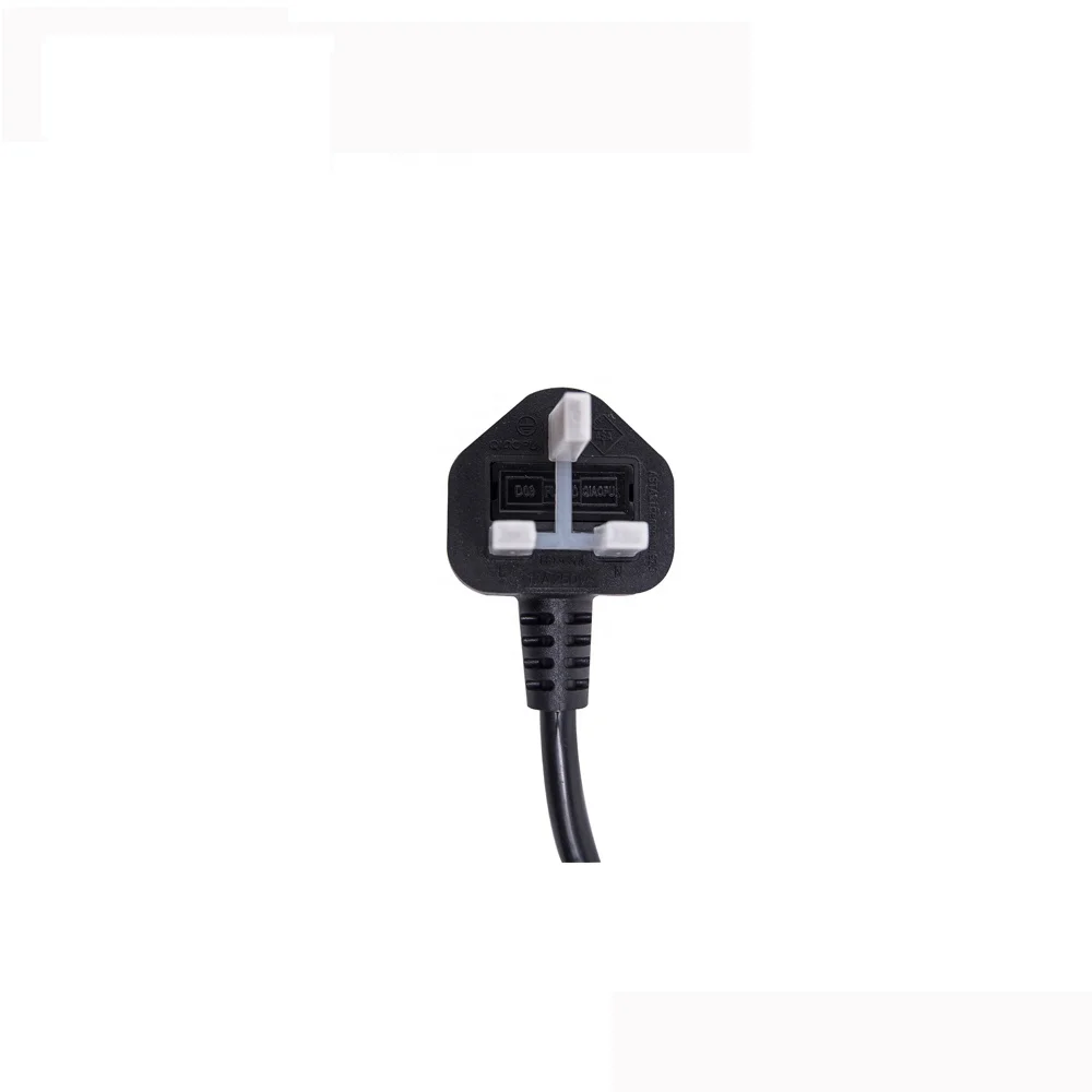 UK plug adapter saso certificate saudi arabia electric plug,british BS1363 a plug c13 c14 connector power cord