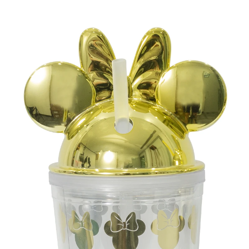 Hot selling BPA-Free Custom Design 22oz Double Wall Plastic Mouse Tumbler Party Double Wall Plastic Tumbler