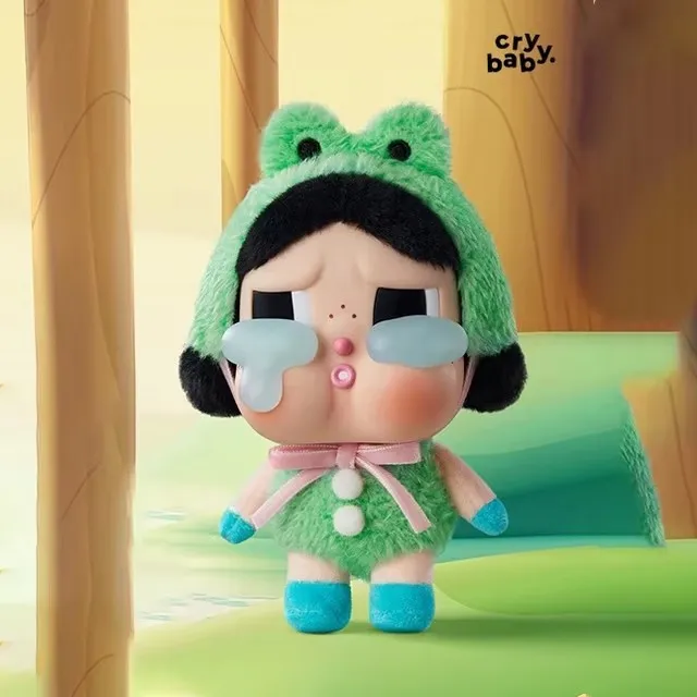 Genuine Crybaby Crying Again Series Figures Blind Box Vinyl Face Doll Toy Crybaby Animal Pendant Doll Bag Decor Keychain Gifts