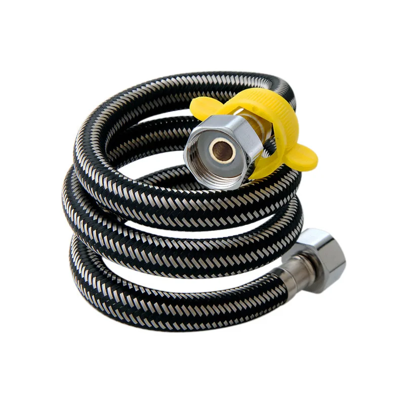 Heat resistant Stainless pipe metallic tube Wire Braided Stainless Steel Flexible Metal Pipe