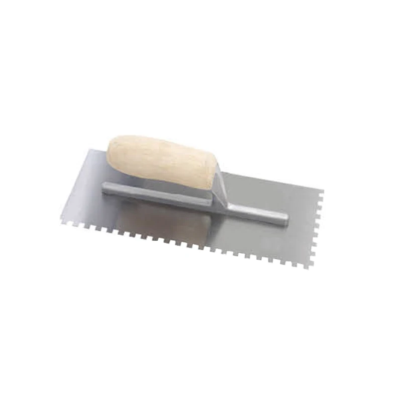 OEM 0.8MM/1.0MM/1.2MM/1.4MM Wood Handle Hand Tools Carbon Steel Plastering Trowel