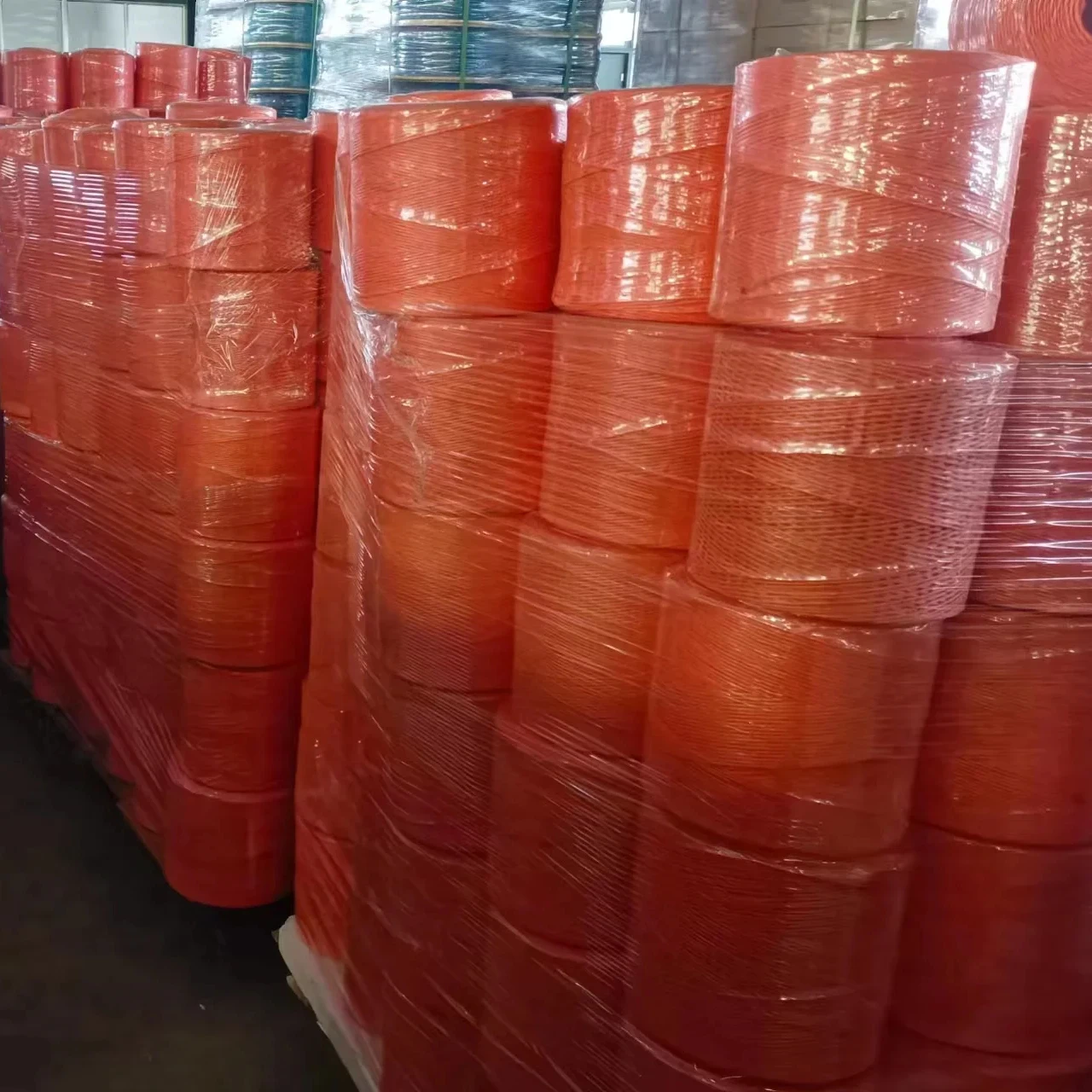 2mm add UV protect pp split film baler twine string tie banana or tomato in agriculture greenhouse
