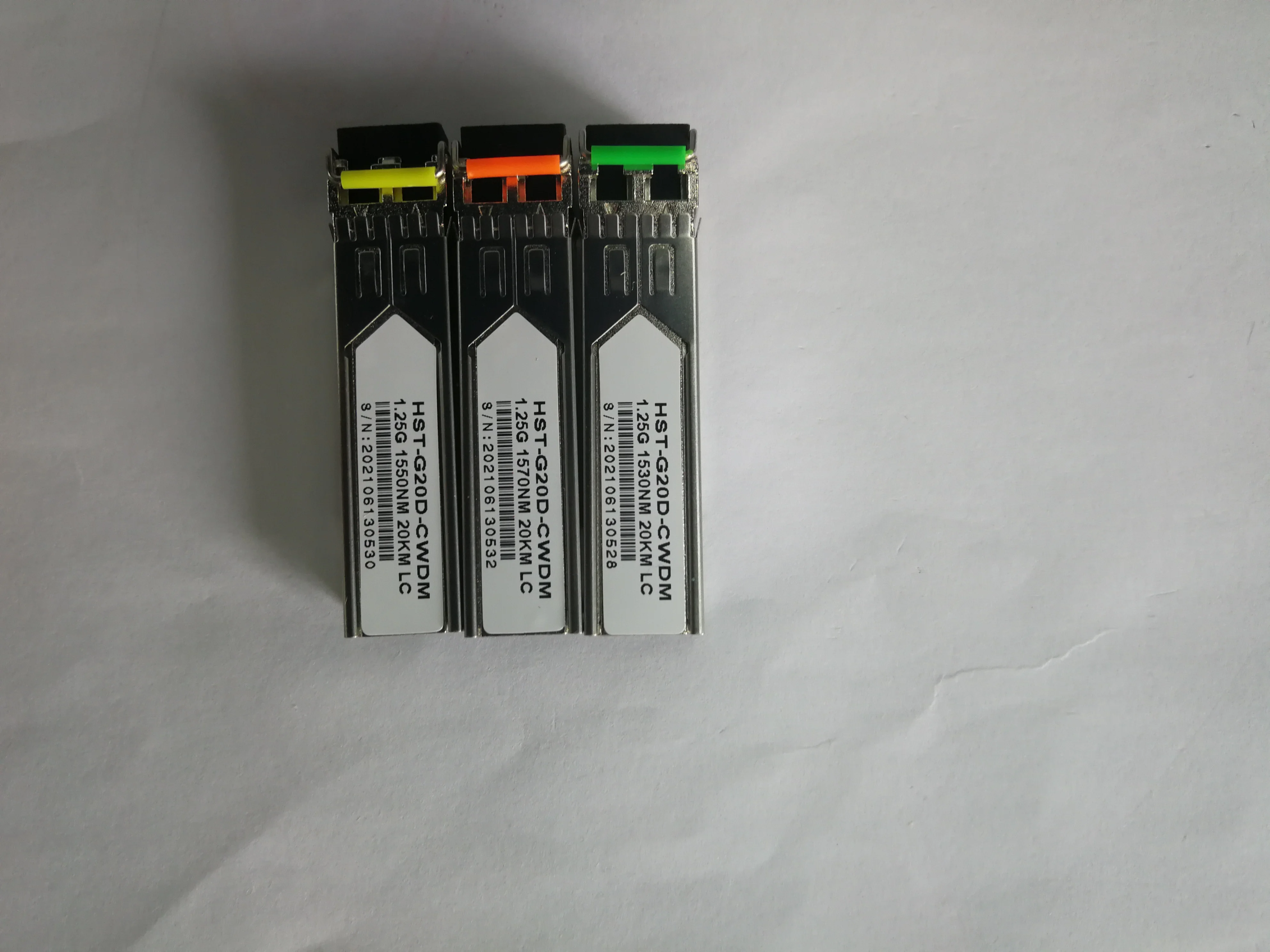 Promotion 1.25GBSFP CWDM Transceiver Module 1470nm~1610nm 20KM   Transmission  transceiver  Dual Fiber LC  Fiber Optic Equipment