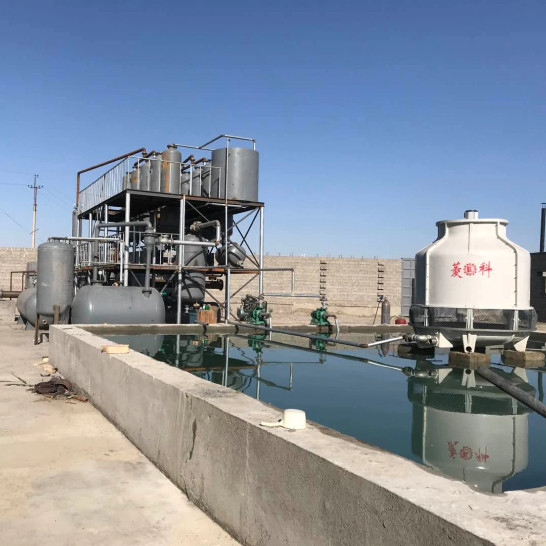 Crude Oil To Diesel  Distillation Machine Purifier