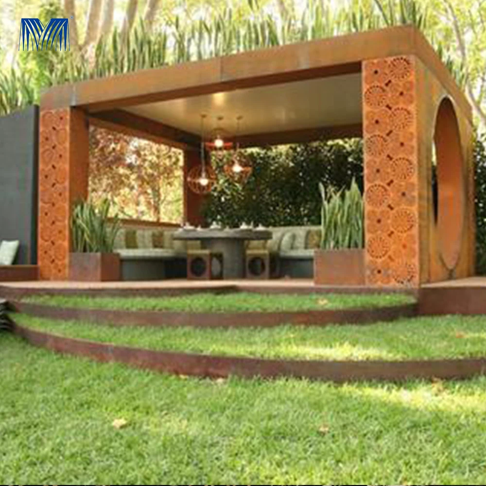 Retractable Wooden Poland Retractil Bioclimatic Kit Wpc Pergola 4x4 Wood Aluminum Pavilions Outdoor Glass Gazebo