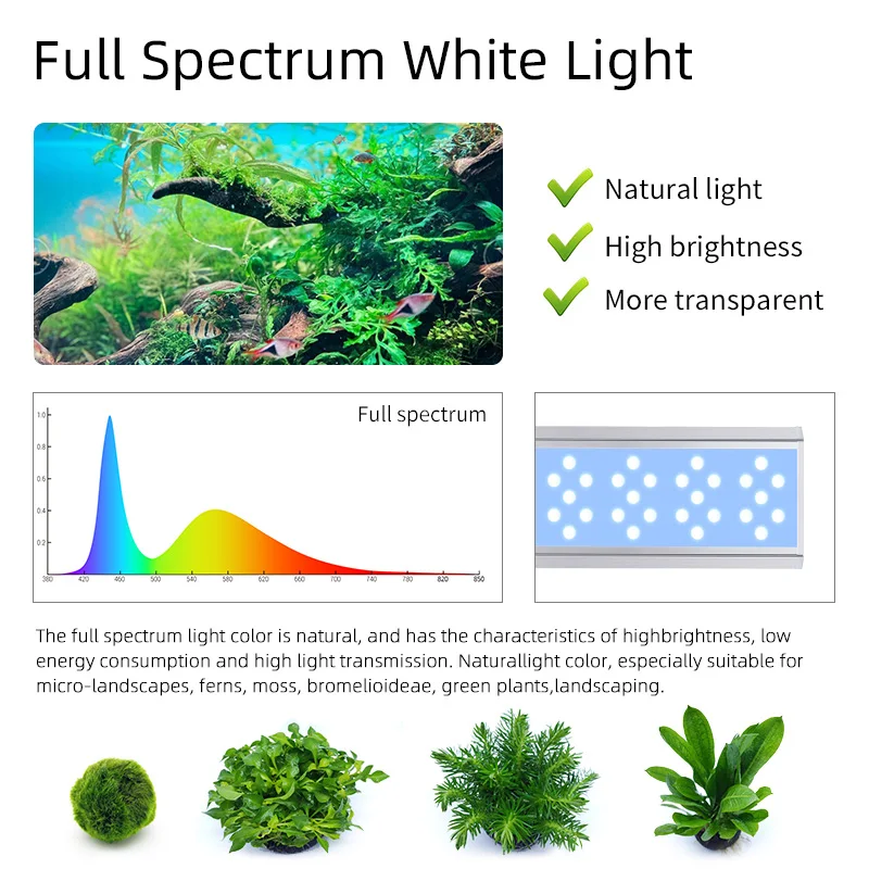 Wholesale RoHS 120cm 8800K Planted LED Aquarium Light, LED Light For Aquarium Tank