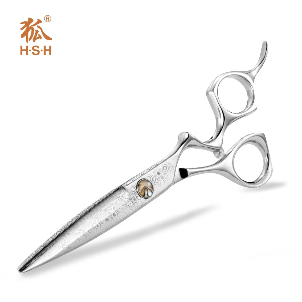 DMS65 6.5inch damascus steel barber shears hair cutting shears hair beauty shears hairdressing scissors factory (62263203033)