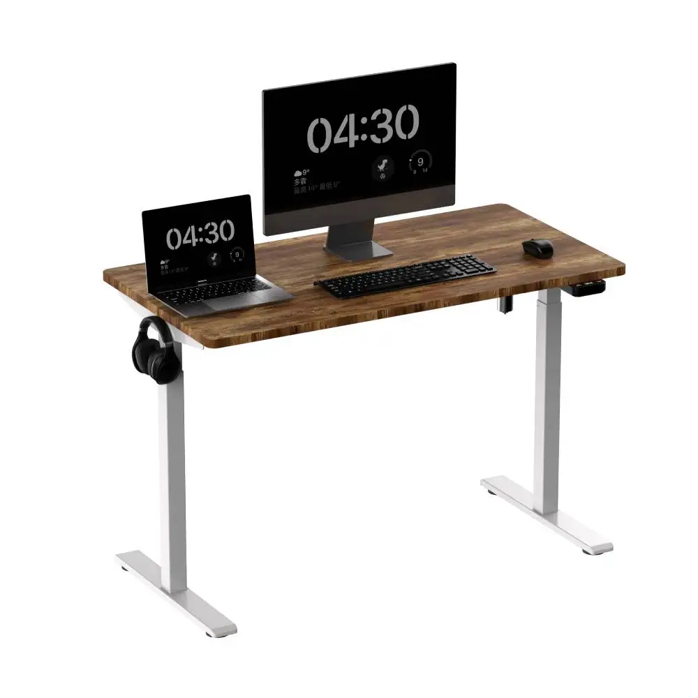 new model home office desk adjustable electric height adjustable standing desk for sale