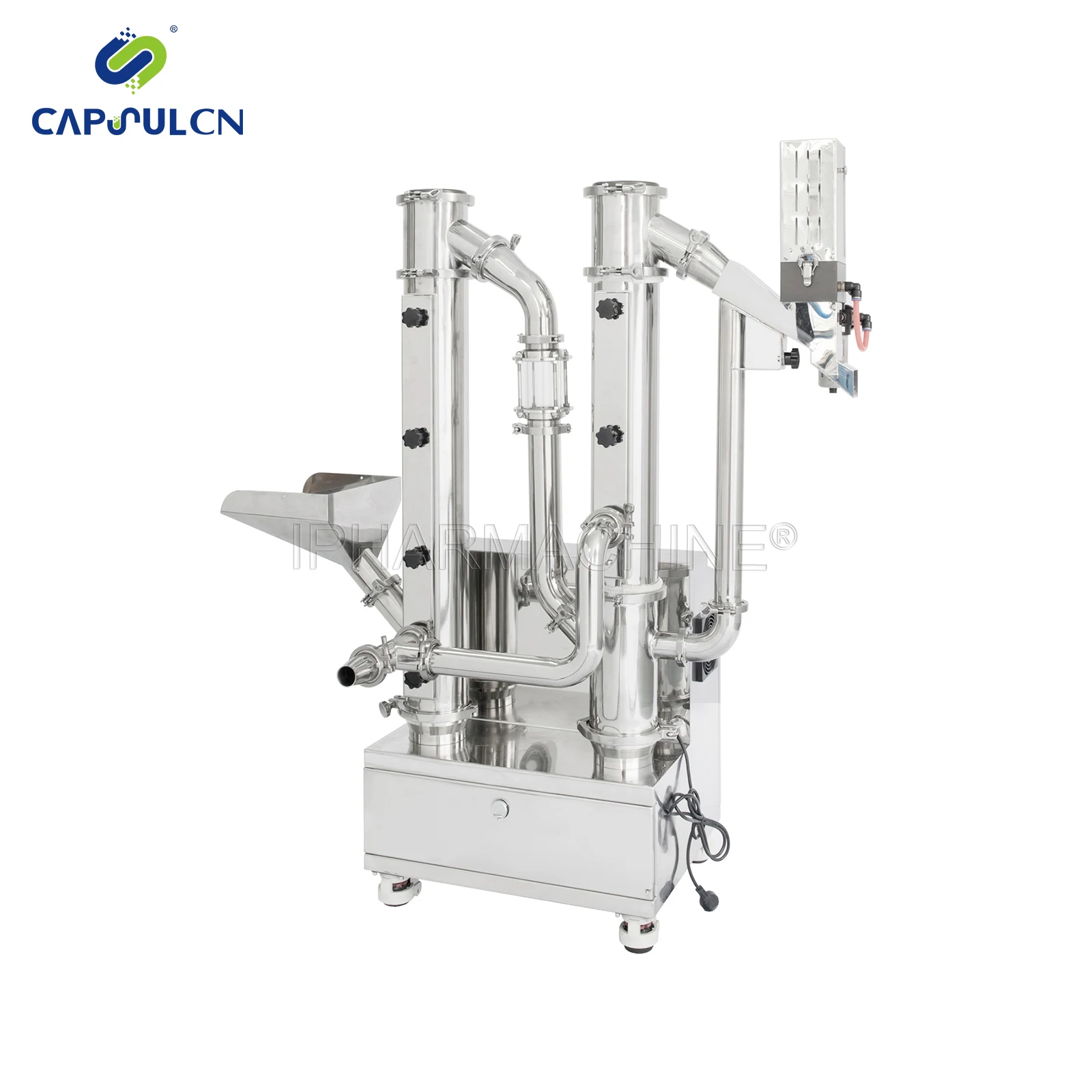 
LSV-C200 Double Vertical Capsule Tablet Polisher Machine 