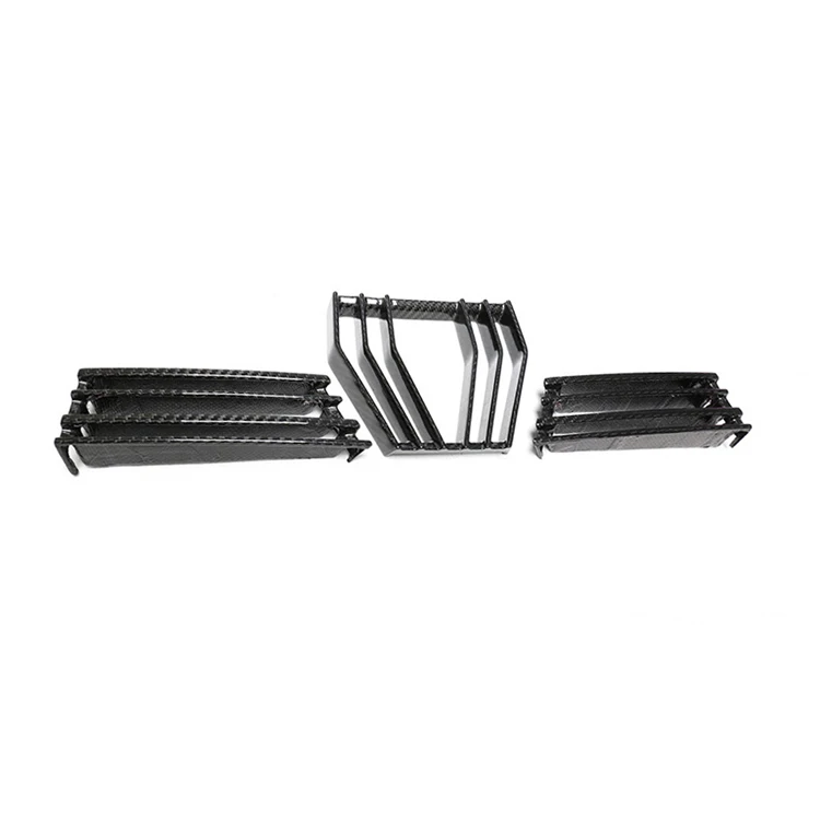 High Quality Dry Carbon Fiber Front Bumper 3 Pieces For Bmw G87 M2 Carbon Fiber Grill