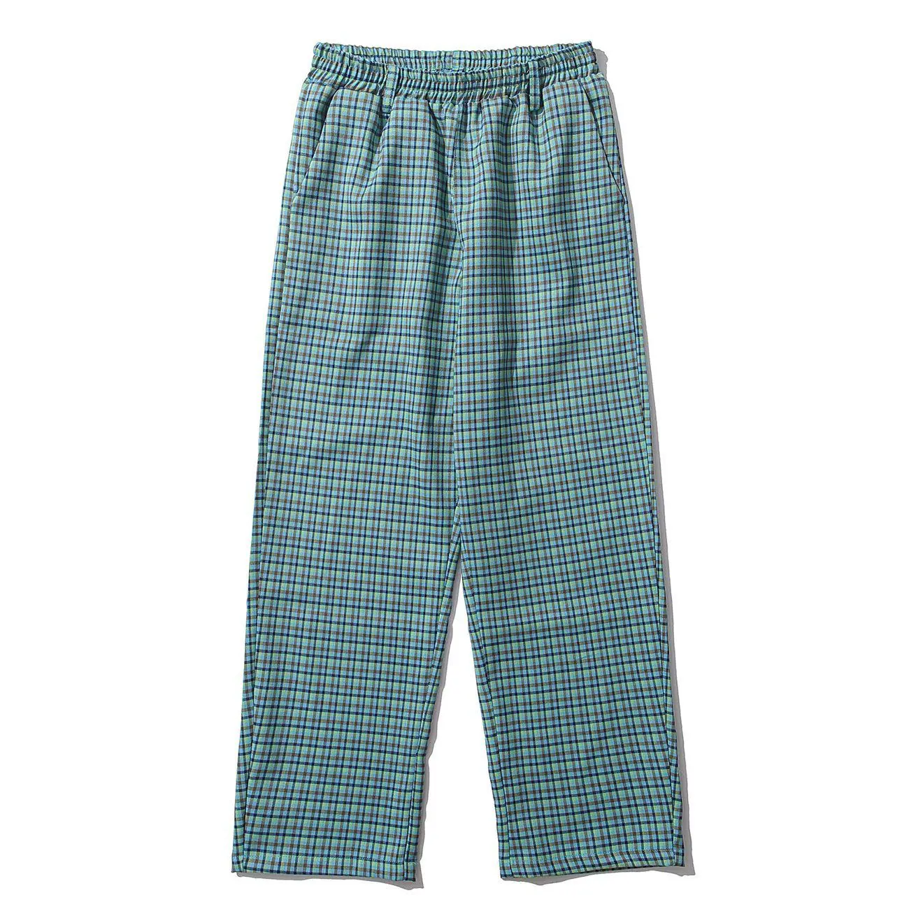 DiZNEW Casual Checked Trousers 2021 New Style Pants Men Factory Custom Plus Size Pants