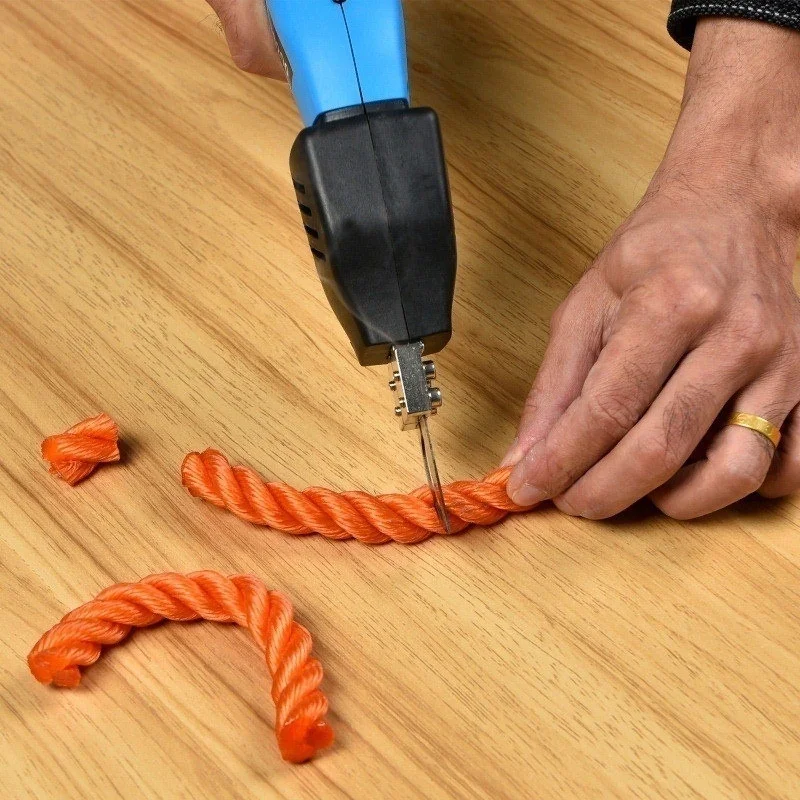 Air Cooled Electric Hot Knife Foam Cutting Tool Styrofoam Cutter 80W 110-120V for Cutting fabric, Cloth, Rope, PU Leather