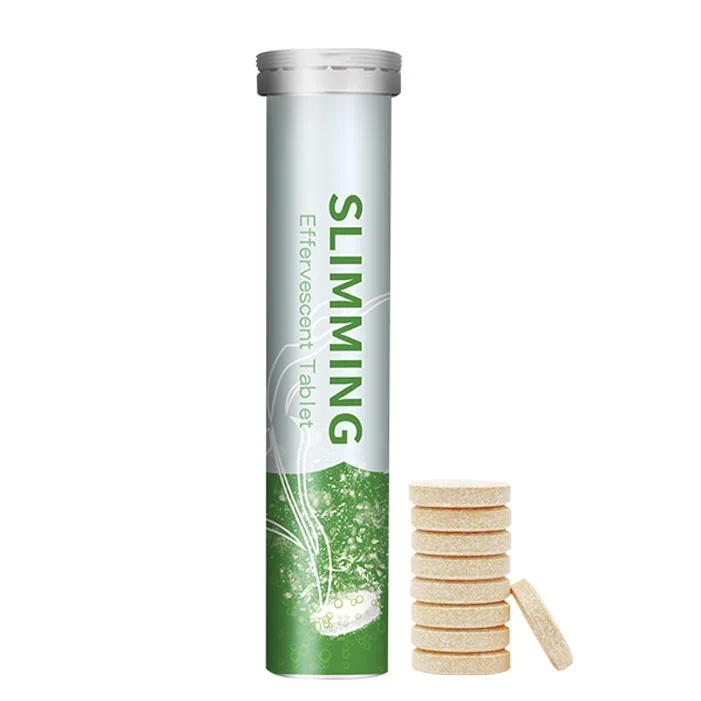 Private label effervescent tablets contract manufacturing detox and slimming effervescent tablet