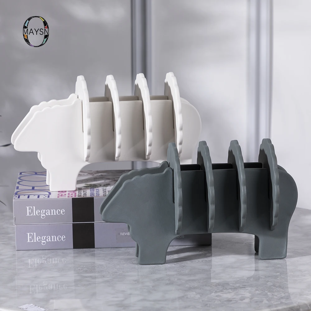 Керамические декоративные подставки для чая и кофе в современном стиле