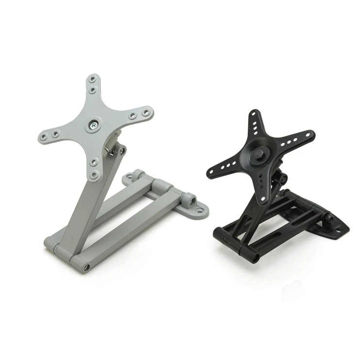 The New Display Brochure Dual Arm Monitor Stand Flexible and safe Adjustable angle LCD Wall Holder