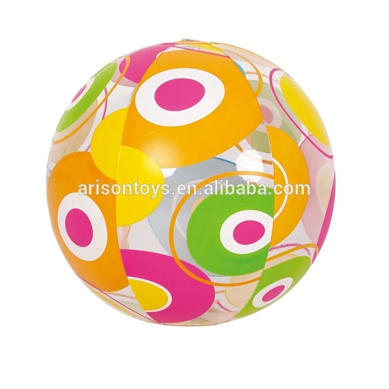 Customized PVC inflatable water Ball inflatable ball beach ball for foldable pool play ball