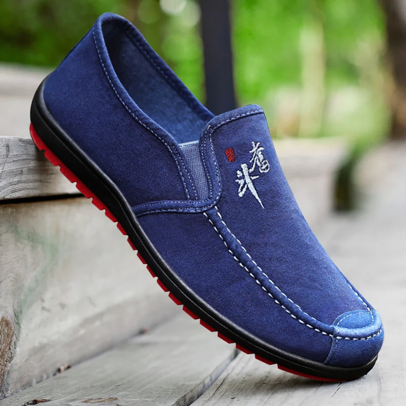 20-75 Mens slip on breathable walking flat fashion boat shoes sneakers chunky shoes for men cheap bulk shoes