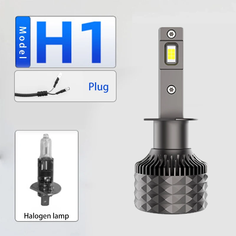 Best Selling H13 Motorcycle Bulb 20000Lm Projector Spotlight Uk V Halogen Car Led Headlight H4