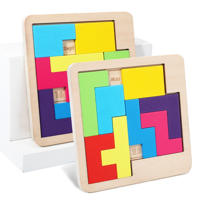 Kids Calendar  Russia Time Puzzle Preschool Routines Behavior Education Matching Game Educational Toys