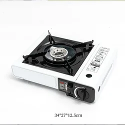 Portable Cassette Furnace Single Cylinder Gas Stove Camping Cooking Accessories Outdoor Kitchen For BBQ Picnic