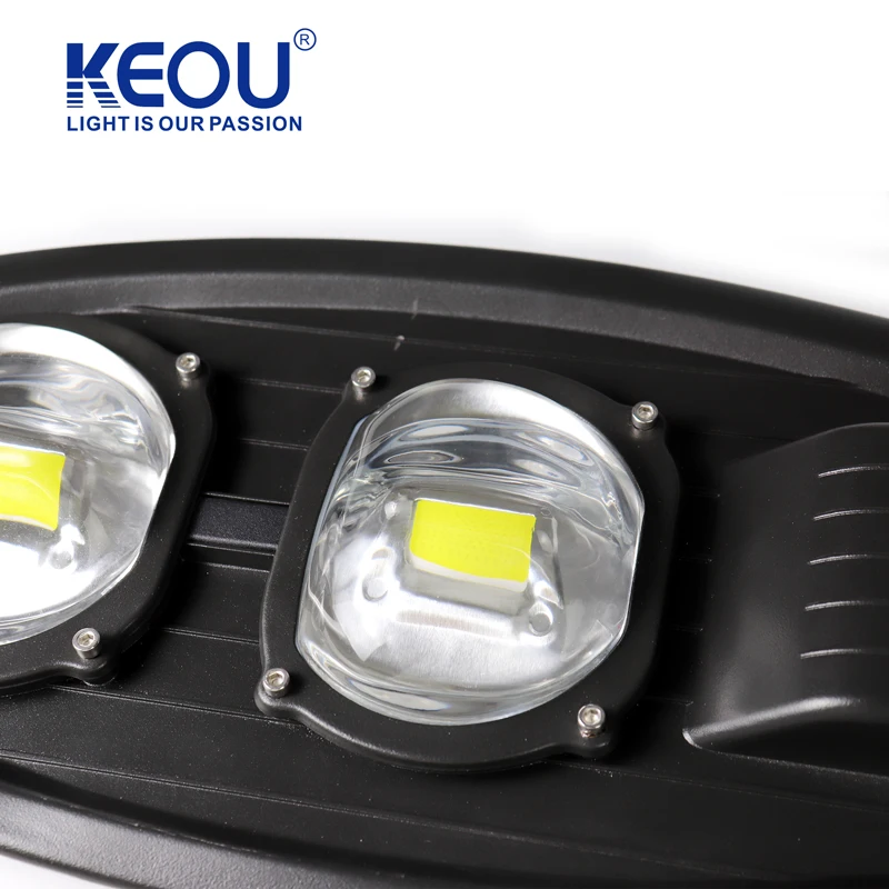 KEOU IP66 Waterproof Aluminum 50W 100W 150W 200W 250W Cobra Head Street Led Light