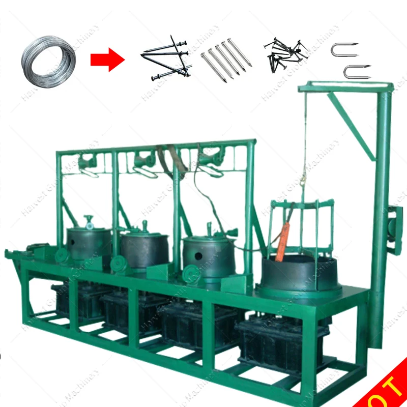 automatic high speed iron machines for making nails and screws roofing nail making machine