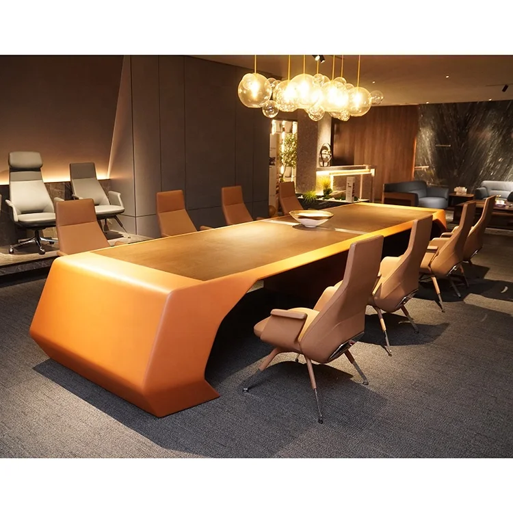 Advanced custom office desk conference table chair set