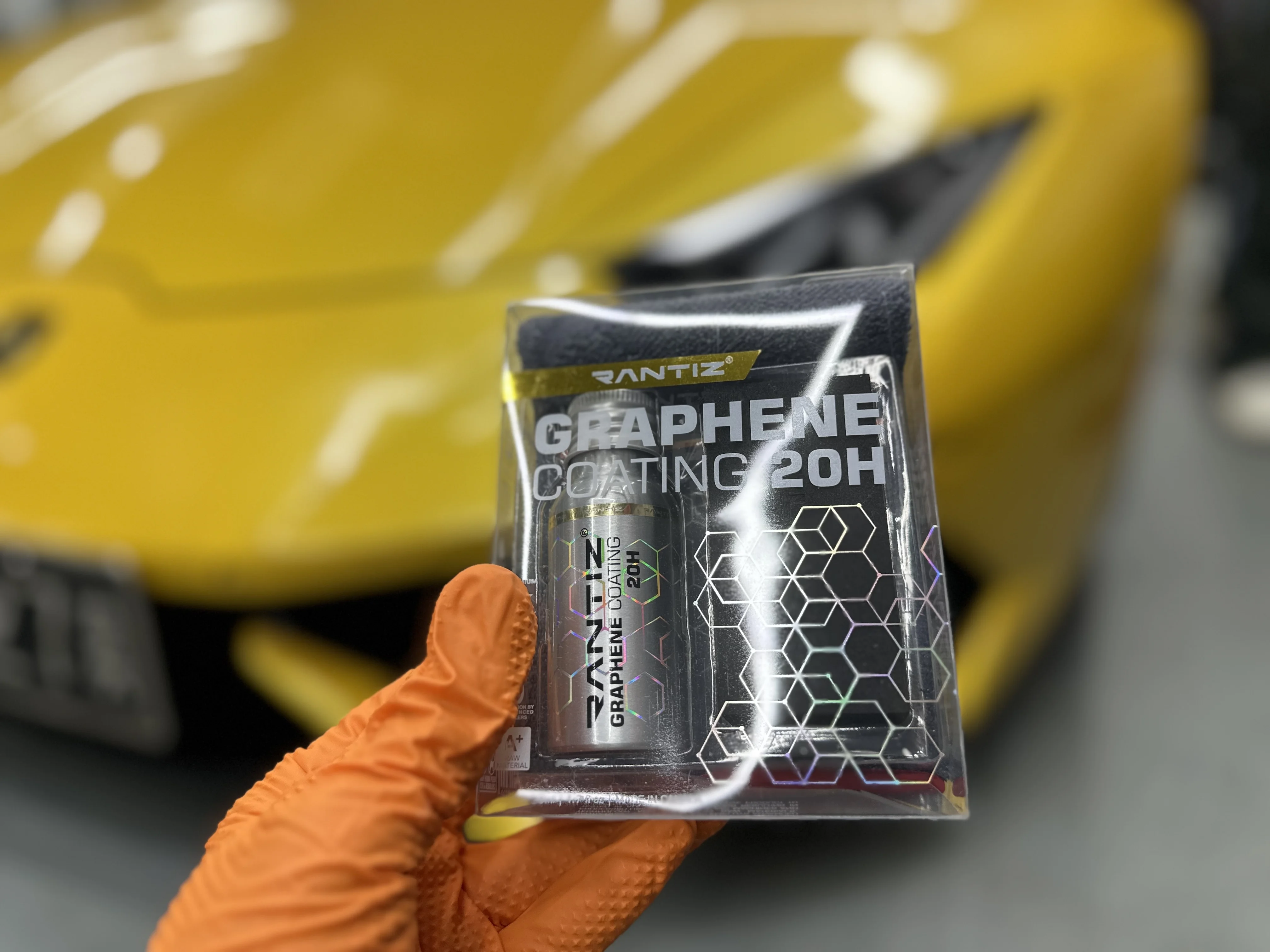 GRAPHENE CERAMIC COATING 20H 50ml | 1.7oz CAR BODY PAINT CARE PROTECTION DETAILING DEEP BACK NANO LIQUID, THE BEST IN THE MARKET