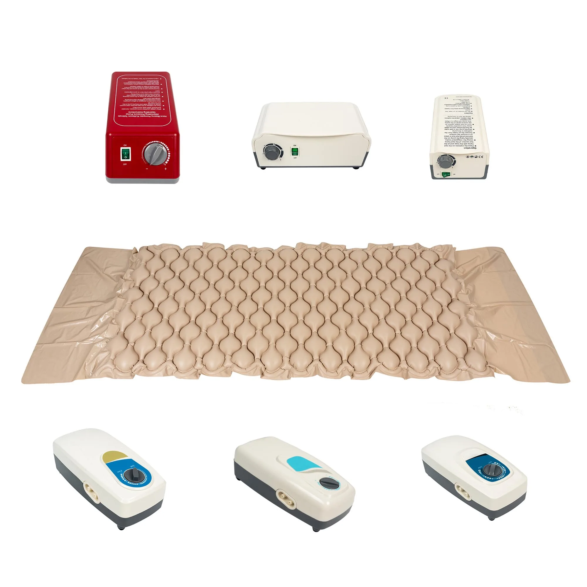 FOFO MEDICAL FOSHAN HONGFENG MEDICAL ANTI BEDSORE AIR MATTRESS WITH PUMP WITH STATIC AND ALTERNATING FUNCTION