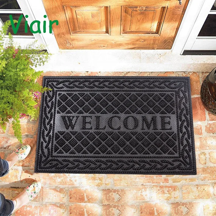 Carpet Rubber Backed Door bathroom anti slip mat Entrance Rug Indoor/Outdoor Doormat
