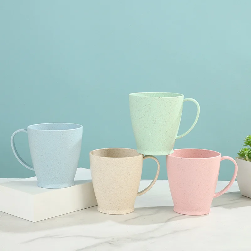 coffee mug plastic cups drinking water cup fashion mugs custom design water bottle sports water child bottle handle cup