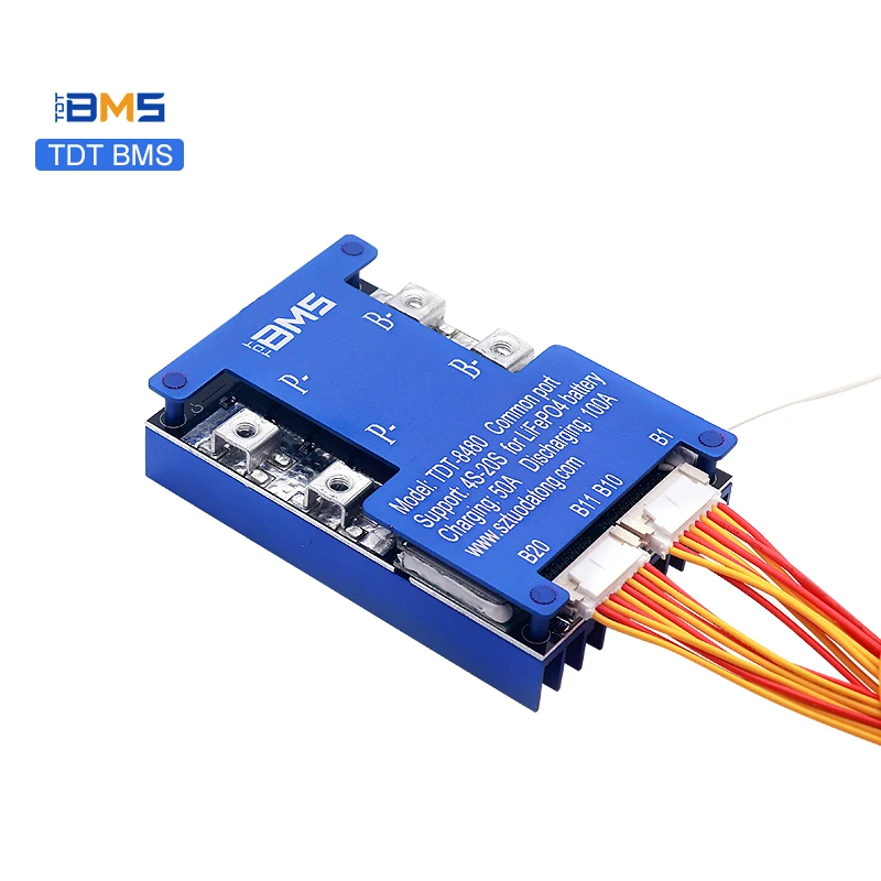 Высококачественная система управления аккумуляторами BMS 4S-20S 12 В 24 36 48 60 в 72 40A 60A 100A 150A 200A lifepo4 bms 13s