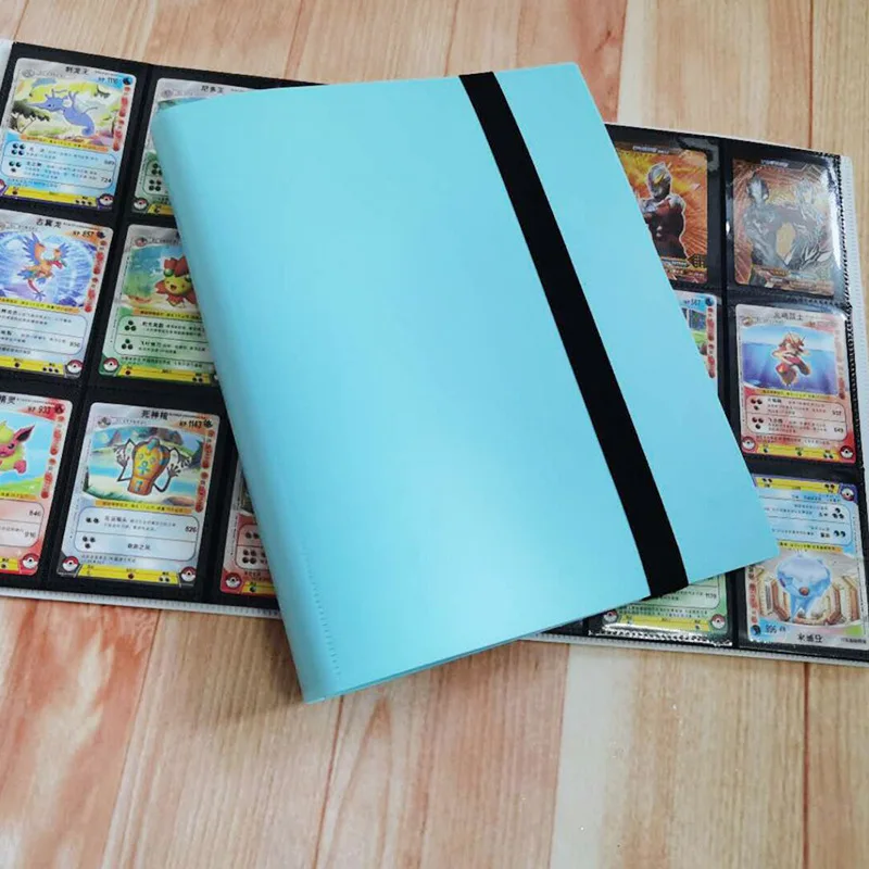 Dongguan 500 Card Binder 9 Pocket Trading Album with Side Load Sleeves for Poke mon MTG Yugioh TCG cards