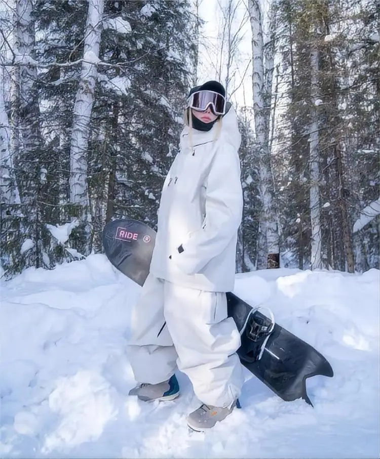 OEM CUSTOM Ski Snow Wear Waterproof and Windproof Skis Women Warm Wear Full Body One Piece Ski Suit