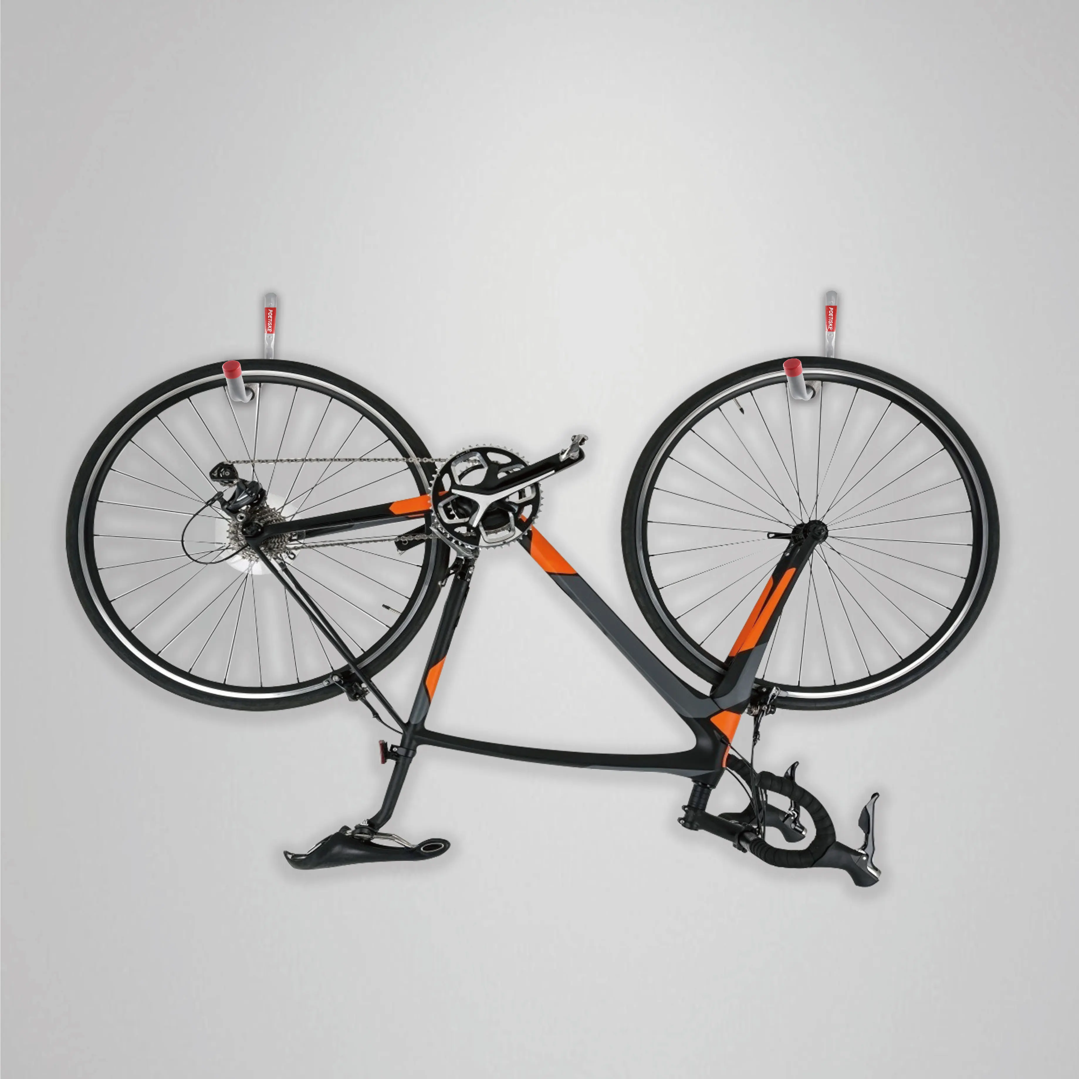 Wholesale J Shape Utility Hook Set 4PC Heavy Duty Garden Storage Metal Wall Mounted Garage Storage Utility Hook For Hanging