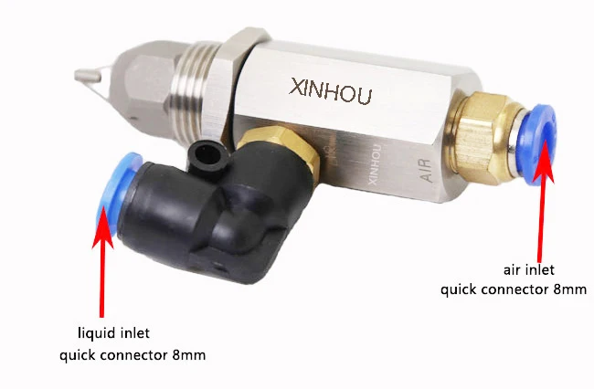 Dry Fogging dust suppression spray nozzle